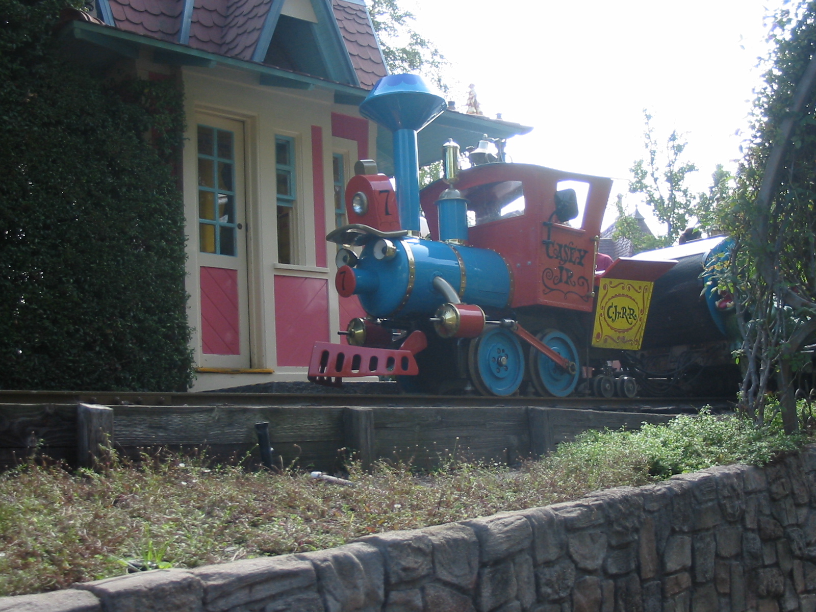 Casey Jr. Circus Train at Disneyland 2005