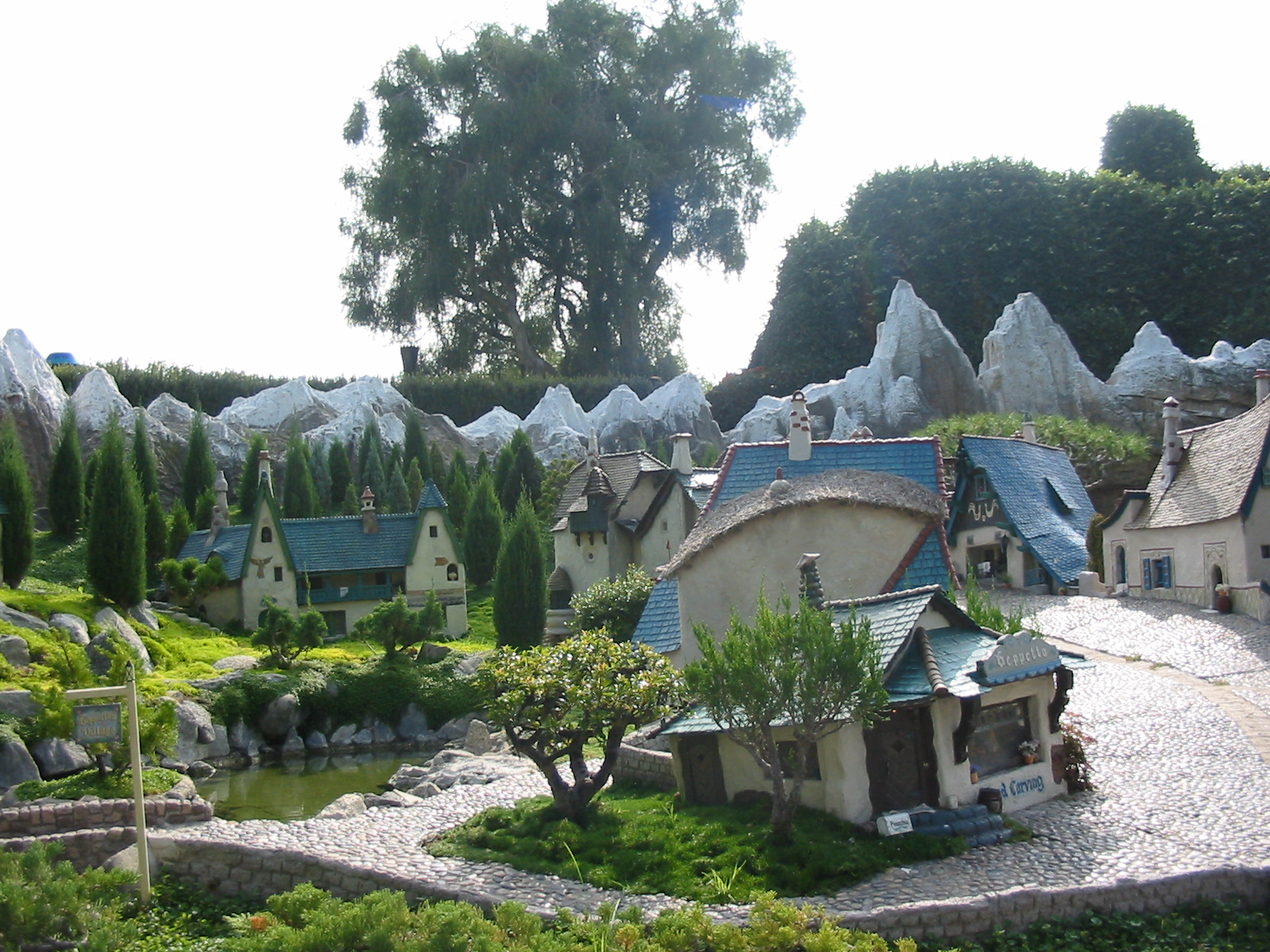 Storybook Land at Disneyland 2005