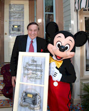 Sherman Brothers Honored with Window on Main Street, U.S.A.