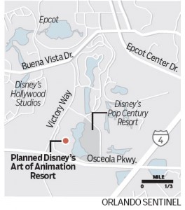 Walt Disney World to Build New Hotel Dubbed “Disney’s Art of Animation Resort”