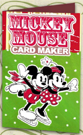 Just In Time For the Holidays: Mickey Mouse Card Maker