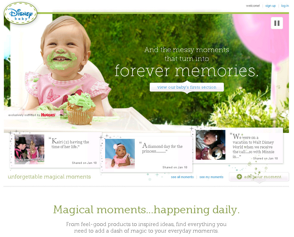 Disney Launches New Site For Expecting and New Parents: DisneyBaby.com