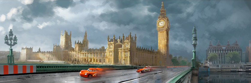 Cars 2 Concept Art