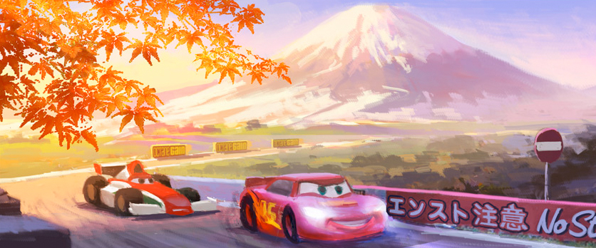 Cars 2 Concept Art