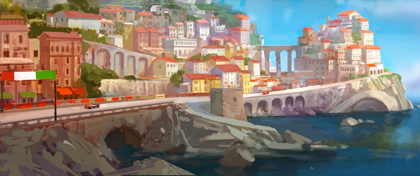 Cars 2 Concept Art