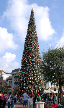 Christmas Tree at Disneyland