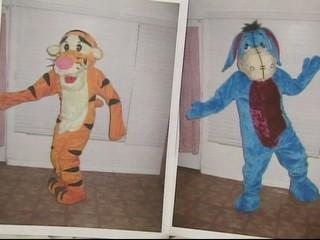 Fale Tigger and Eyeore Costumes