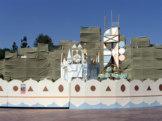 it's a small world construction