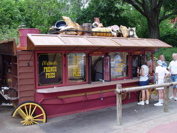 Frontierland Fry Cart