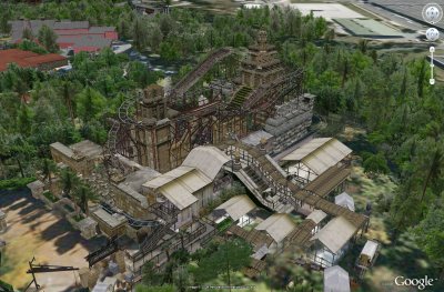 Indiana Jones Attraction at Google Earth