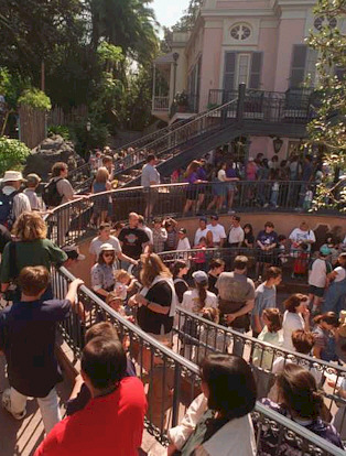 Long Lines at Disneyland