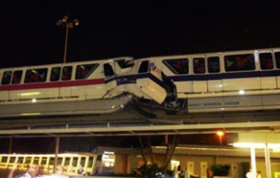 Monorail Accident at Walt Disney World